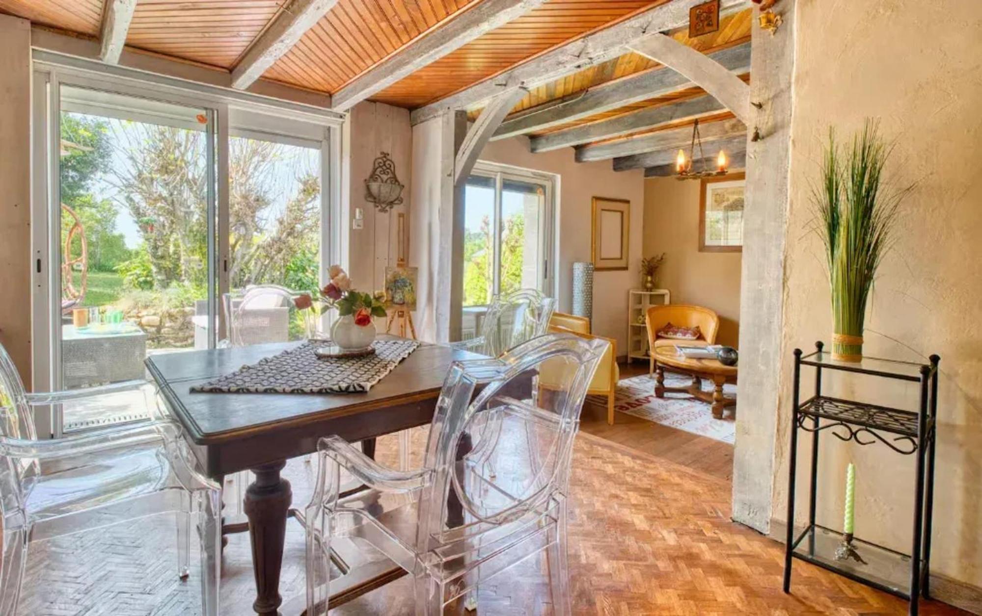 Villa Charmante A Bosset Avec Piscine Partagee Bagian luar foto